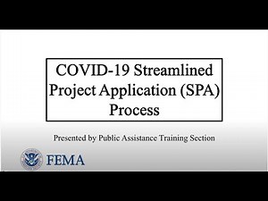 Grants Portal - COVID-19 Streamlined Project Application Webinar
