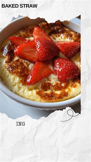 Baked Strawberry Cottage Cheese Breakfast Bowls 🍓🥣 – Fruity, Creamy & High-Protein Ingredients: 1 cup cottage cheese 2 large eggs ½ cup almond flour (or rolled oats for a heartier texture) 1 tsp vanilla extract 2–3 tbsp honey or maple syrup (optional, for added sweetness) ½ tsp baking powder Pinch of salt 1 cup chopped strawberries (fresh or frozen) Directions: 📌Full detailed recipe, Tips & Notes here: 👇👇 Step 1: Preheat & Prep Preheat your oven to 350°F (175°C). Grease 2–3 small oven-safe 