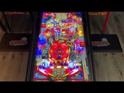 4K Virtual Pinball vs Real Pinball (AC/DC Luci) Comparison