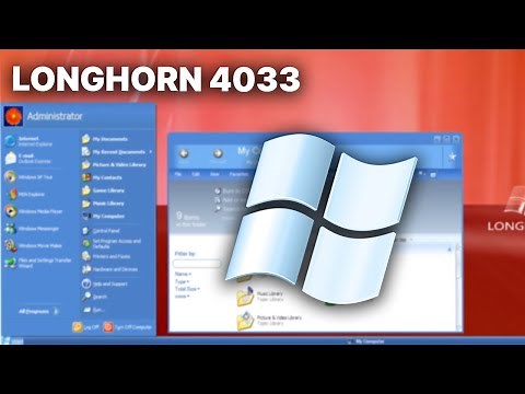 Windows Longhorn Build 4033 - Overview and Install Tutorial
