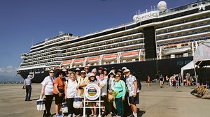 February 28, 2024, || The MS WESTERDAM is back in Puerto Princesa carrying 1,962 passengers and 760 crews. The City Tourism Department warmly welcomed them by showcasing cultural presentations. The cruise tourists enjoyed the City Tour, Honda Bay Island Hopping and Underground River Tour. #PuertoPrincesa #DOTMIMAROPA #LoveThePhilippines #lovePuertoPrincesa #Westerdam | Puerto Princesa Tourism
