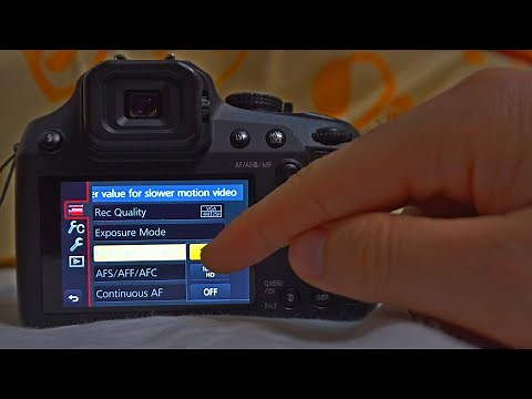 How to shoot Slow Motion Videos on Panasonic FZ82 camera? (100-200 fps)
