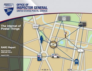 The Internet of Postal Things @usps