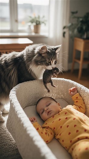 Cat Brings Kitten to Meet Baby Cat Brings Kitten to Meet Baby Generated using Kling AI . . . (For entertainment purposes only. Consult professionals if guidance on activities is presented. No brand affiliation is implied if any are shown. If inspired by true events, creative adaptations may be included. Content may include public footage.) | Tips & Tricks