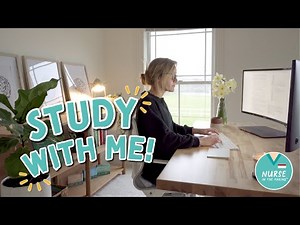 30 Minute Study With Me | Nursing School | NurseInTheMaking | Pomodoro Technique