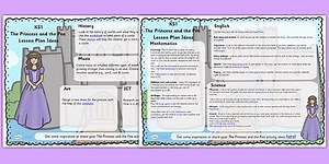 The Princess and the Pea Lesson Plan Ideas KS1