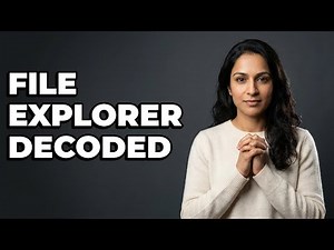 How Do I Identify File Explorer Window Features?