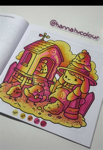 Hot pink blend. Colour with me. Far to much fun with this palette. Definitely will be doing more with it. @Jade Summer Coloring Books @Ohuhu UK @Ohuhuart #color #colour #coloring #tutorial #pink