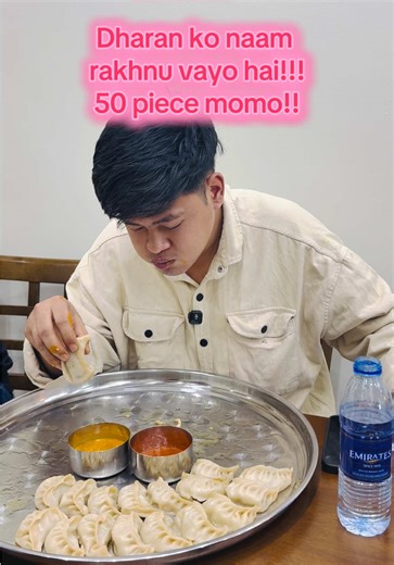 50 Piece Momo Challenge in 5 Minutes!