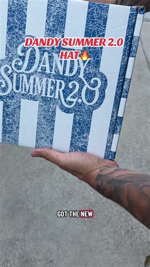 Dandy summer 2.0 hat 🔥 #dandy #hats #dandyhats #resell #unboxing | Dandy Hats