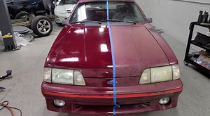 First Wash and Detail of 1987 Ford Mustang Abandoned for 25 Years Is Like Yin and Yang