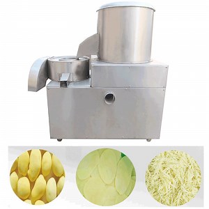 [Hot Item] Commercial Vegetable Potato Washing Peeling Slicing and Shredding Machine