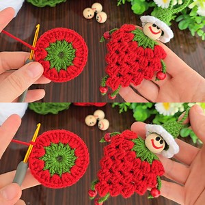 99K views · 682 reactions | SUPER IDEA! ~☆♡ Very easy cute crochet Strawberry Baby keychain pattern design #Crochet | Crochet knitting love | Facebook