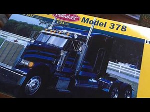 Italeri Peterbilt 378 Long Hauler unboxing
