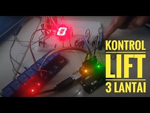 Simulasi Kontrol Lift 3 Lantai. ( 3 floors elevator control simulation)