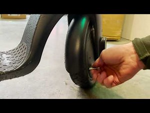 Inflating the Tubeless Tire with Valve Extender