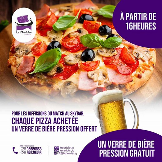 LE PHENICIEN TOGO : Restaurants, Lomé
