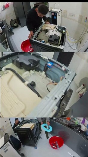 "Cleaning a Samsung Washing Machine… Then THIS Happened 🐀😱"
