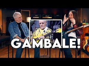 Demonstrating “Gambale Lines” on Guitar