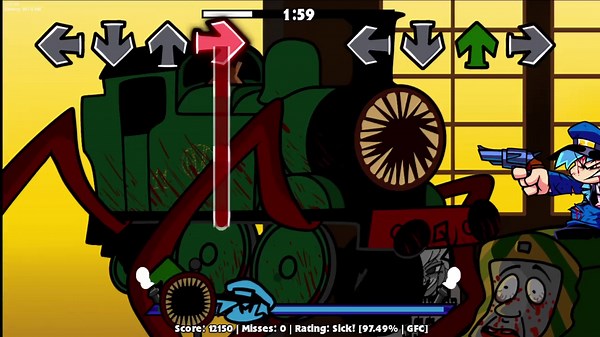 Finally a Thomas and friends mod #fnf #fnfmod #fridaynightfunkin #thomasandfriends