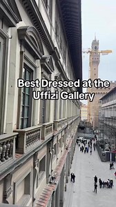 24K views · 919 reactions | Some of the beautiful works and the Best dressed at the Uffizi Gallery in Florence. | History By Lynny | Facebook