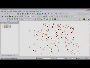 Analyse thématique avec des points dans QGIS