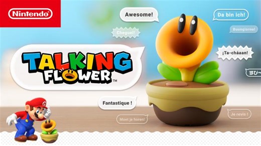 Bring a little fun into your daily life! The Talking Flower from Super Mario Bros. Wonder comes to the real world on March 12th. | Nintendo