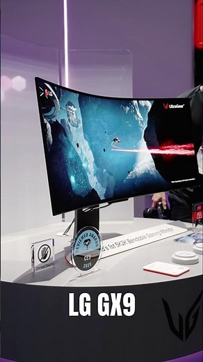The BENDABLE Monitor - LG GX9 (45GX990A)