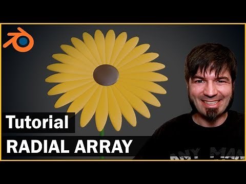 Radial Array Modifier Duplicate a Shape in a Circle - Blender 2.8 Tutorial