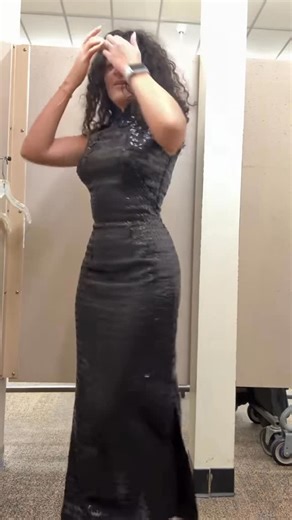 @stressdressed on Instagram: "i’d like to share the black dress COMPLETELY RIPPED when i wanted to wear it this weekend for a wedding.. I AM DEVASTATED!!!! #thrift #thrifted #thriftedgown #thrifting #gown"