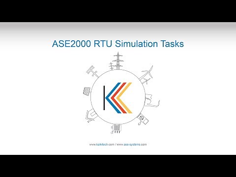 ASE2000 RTU Simulation Tasks