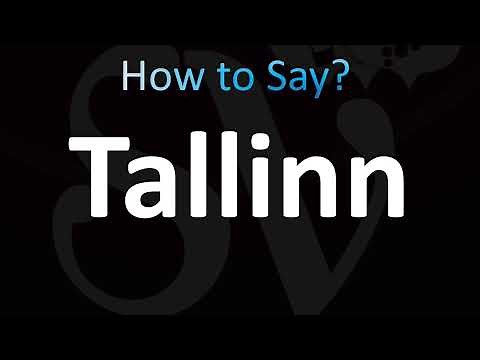 How to Pronounce ''Tallinn'' Correctly! (Estonia)