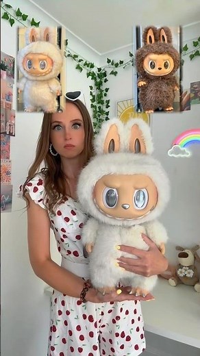 THIS OR THAT EXTREME *LABUBU* CHALLENGE!!🫢😍🎀✨ | Rhia Official♡ #Shorts