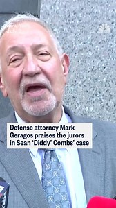 Defense attorney Mark Geragos praised jurors in Sean 'Diddy' Combs case following Thursday's verdict. | NBC News