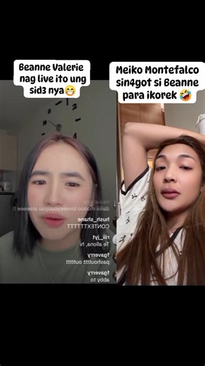 350K views · 3.8K reactions | Beanne Valerie inuna mag live,kesa humingi ng taw@d ky Meiko Montefalco dahil n4sira nya ang pamilyang binuo nila ni Patrick #fypシ゚ #BeanneDelaCruz #MeikoMontefalco #cheating #thirdparty #Update | Eemjhoy Fule | Facebook