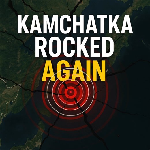⚠️ Strong Earthquake Strikes Kamchatka Region ⚠️ A magnitude 6.1 quake struck early this morning about 135 kilometers southeast of Petropavlovsk-Kamchatsky, Russia. The quake was shallow, only 10 kilometers deep, and was followed by several strong aftershocks between magnitude 5 and 5.8. The location matches the rupture zone of the massive 8.8 quake that hit Kamchatka in July, raising the possibility that this latest event is part of the same ongoing sequence. Residents across the peninsula felt
