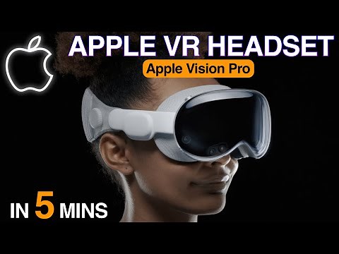 Apple VR Headset (Everything You Need to Know About Apple Vision Pro in 5 minutes)