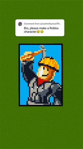 Roblox Pixel Art #minecraft #shorts