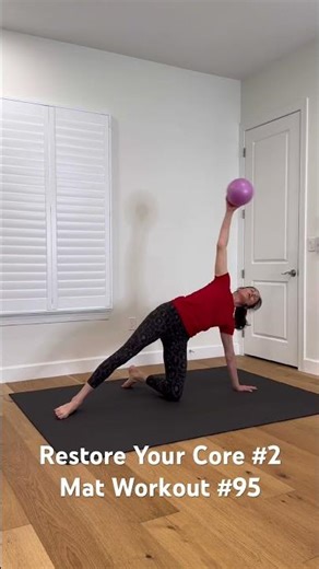 Restore Your Core #matpilates #postnatalworkout #postnatal #pilates #abworkout #coreworkout #abs