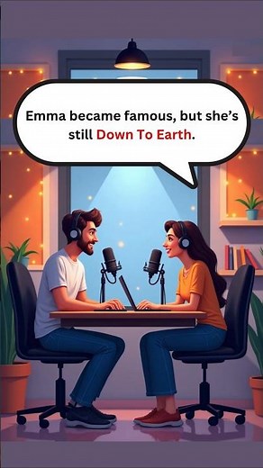 What Does “Down to Earth” Really Mean? | English Idiom Explained in 15 Seconds #idioms#english