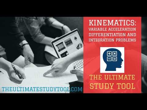 Variable Acceleration Integration Problems Explained From Basics | A Level Maths