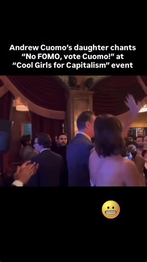 Cindy Moon on Instagram: "Fear of missing out of …. What? What would New York be missing out on if Andrew Cuomo doesn’t win mayor position? Andrew Cuomo’s Ivy League graduate / alumni daughter chants “no FOMO vote Cuomo” at “Cool girls for Capitalism” event in New York City. @diet_prada @eco_socialist @j.anthony.depice @lupelenape94 @abnormalizebeing @memez4dayz #newyork #newyorkcity #ny #brooklyn #manhattan #queen #queens #broadcity #sexandthecity #statueofliberty #andrewcuomo #trump #explore #