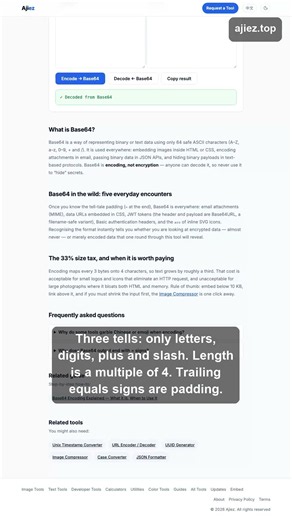 Base64 Explained in 30 Seconds