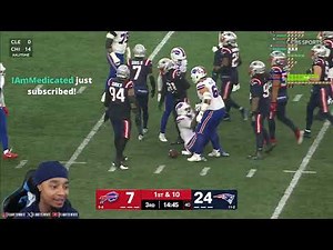 FlightReacts To Bills vs. New England Patriots Game Highlights | NFL 2025 Season Week 15!