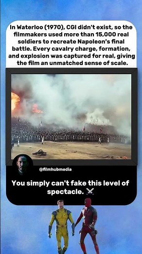 Waterloo (1970) They Used 15,000 REAL Soldiers ⚔️