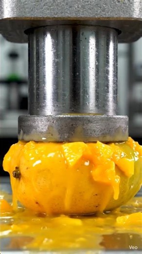 1 Mango powerful video of hydraulic machine 👍 hydraulic machine 1 crazy video 💥#shorts #ytshorts