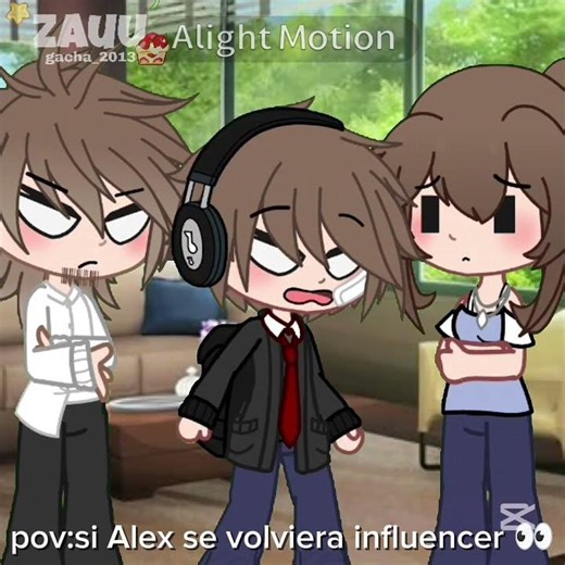 LOL if Alex were an influencer 👀 #humor #gacha #laughter