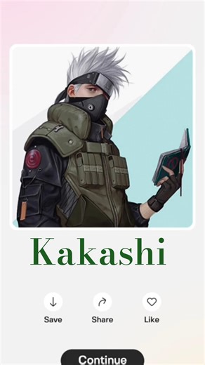 Kakashi colour |subscribe| #viral #naruto #anime #shorts @Narutoloverp8u