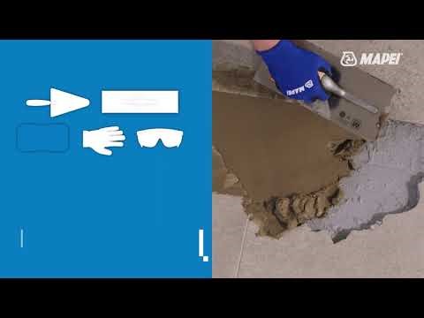 Instructiuni de utilizare - Mortar de reparatii Mapei Planipatch Xtra