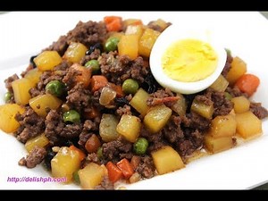 Beef Giniling aka Filipino Picadillo